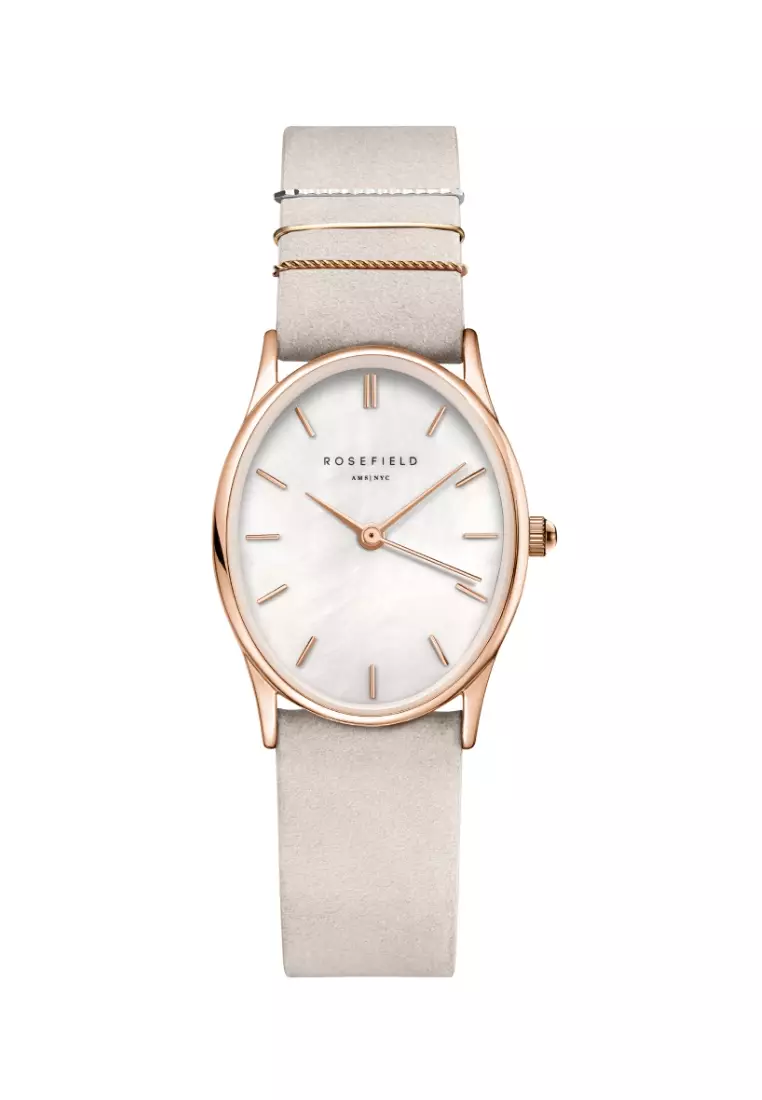 Grey rose gold watch sale