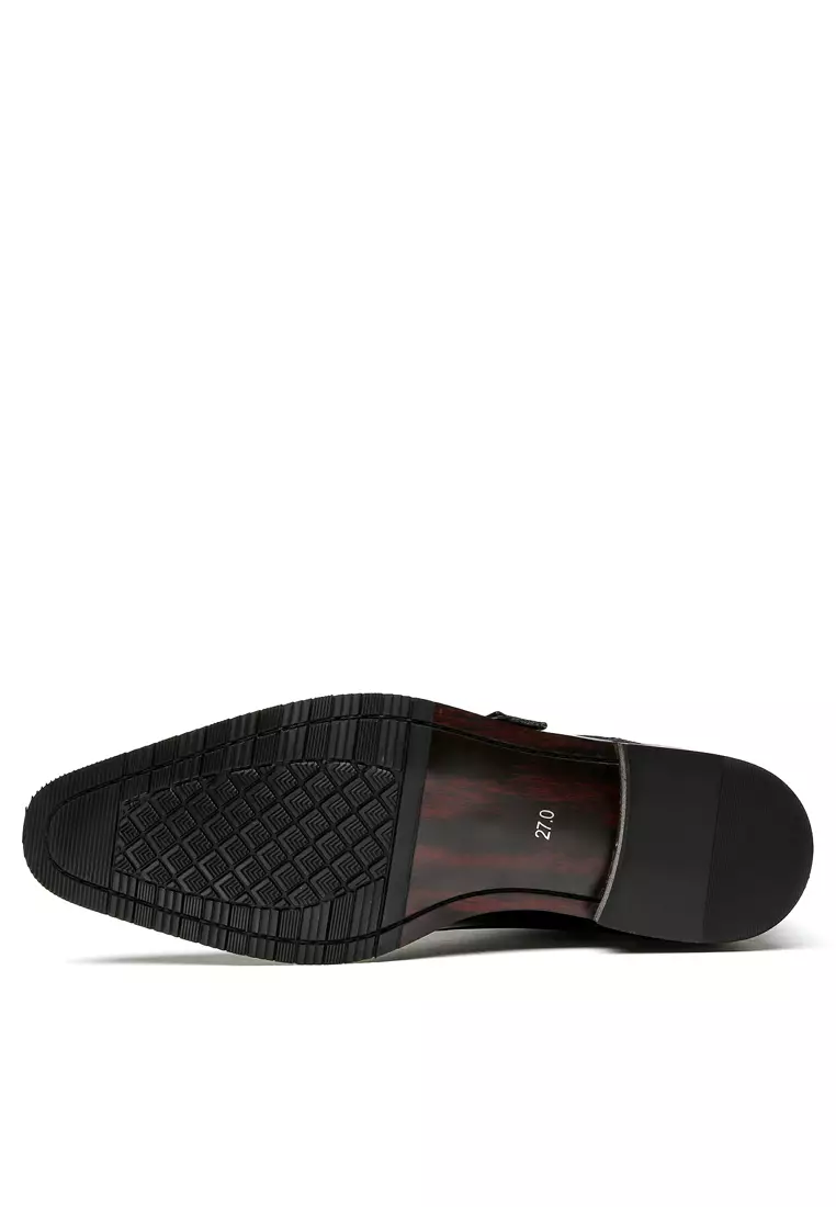 Belt Buckle Business Leather Shoes KB631