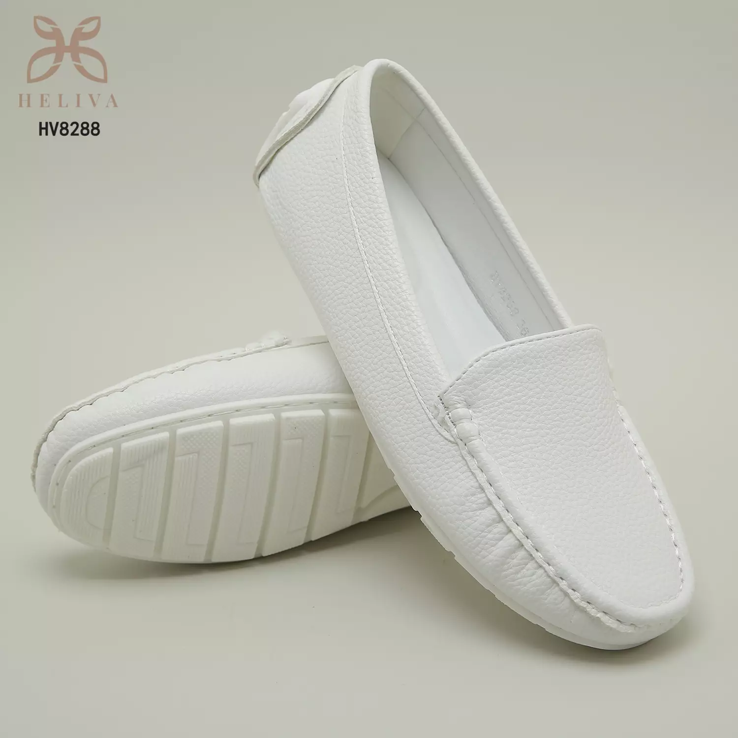 Heliva Hestina Women Shoes Loafers Slip On Sol 1cm