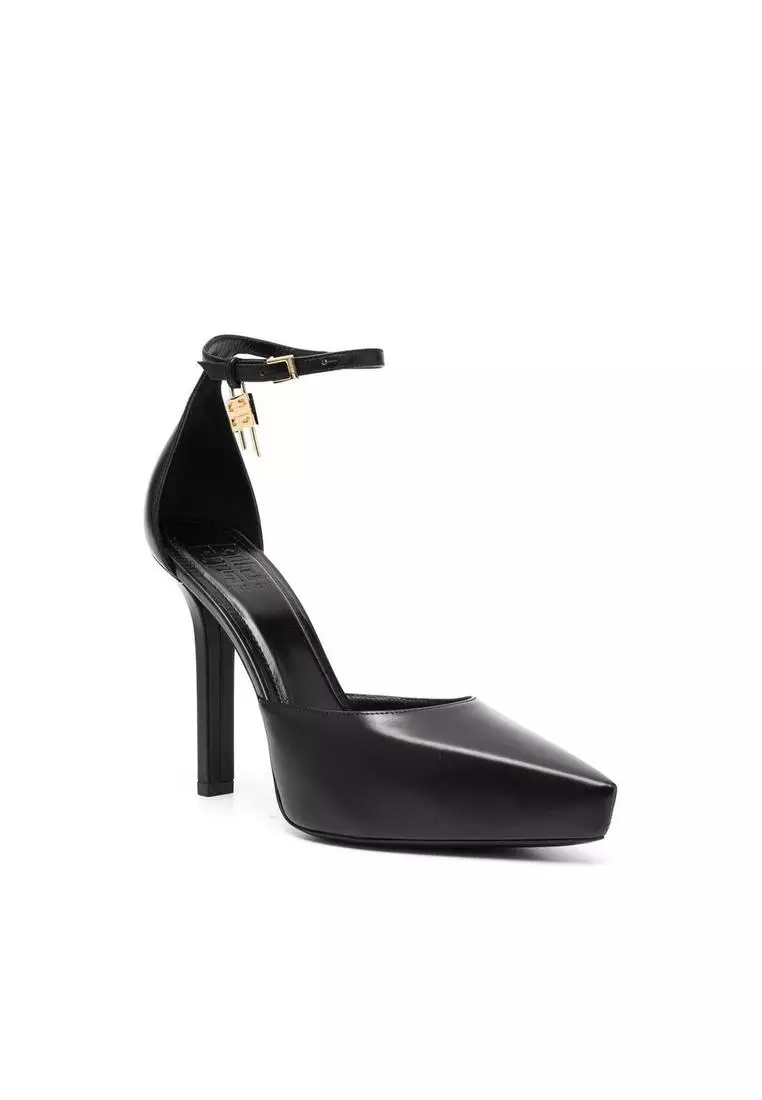 Buy GIVENCHY Leather Pointed Toe Ankle Strap Heels 2025 Online
