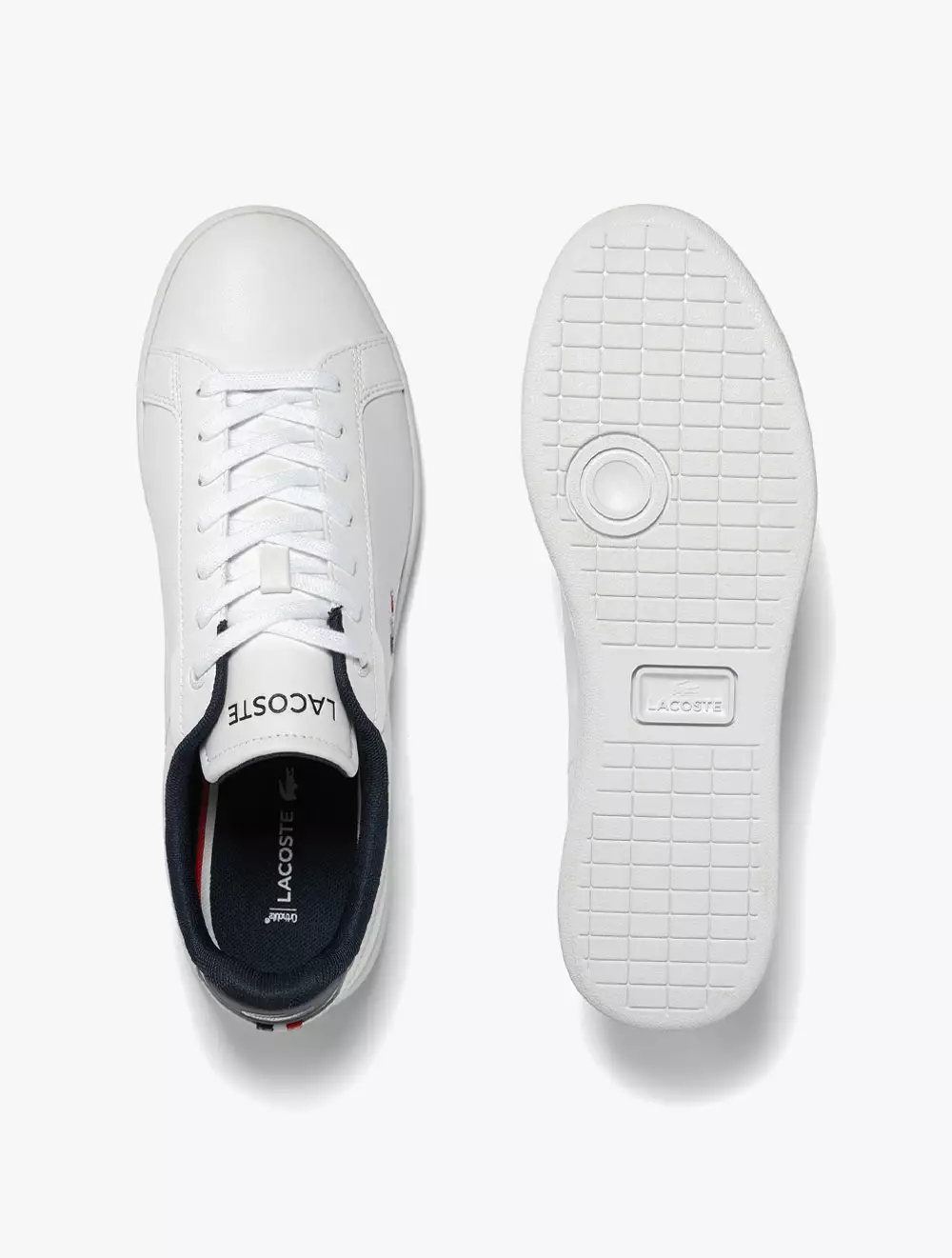 Jual Lacoste Men's Lacoste Carnaby Pro Leather Tricolour Trainers ...