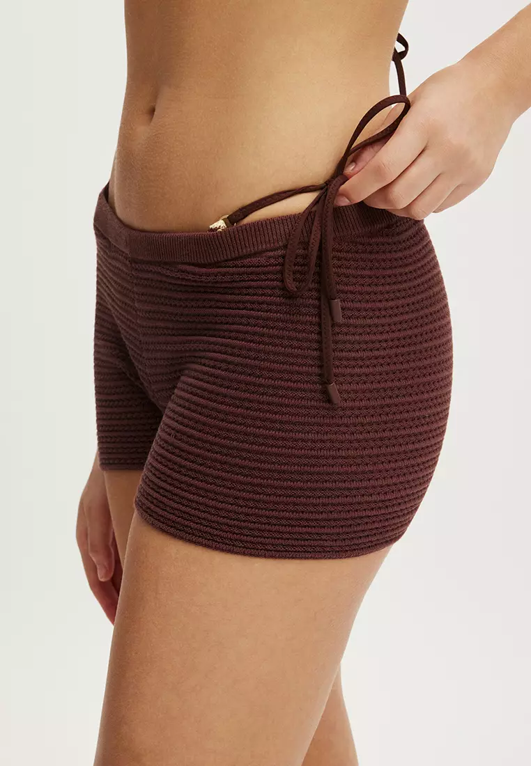 Lenni Knit Mini Shorts