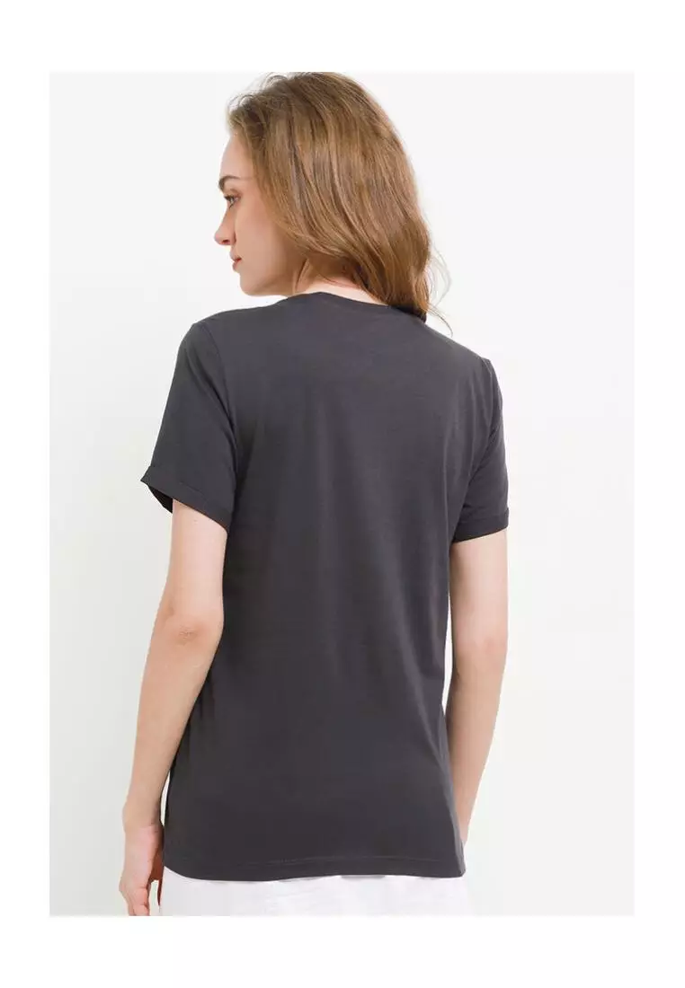 Kaos Wanita Nyc Grey