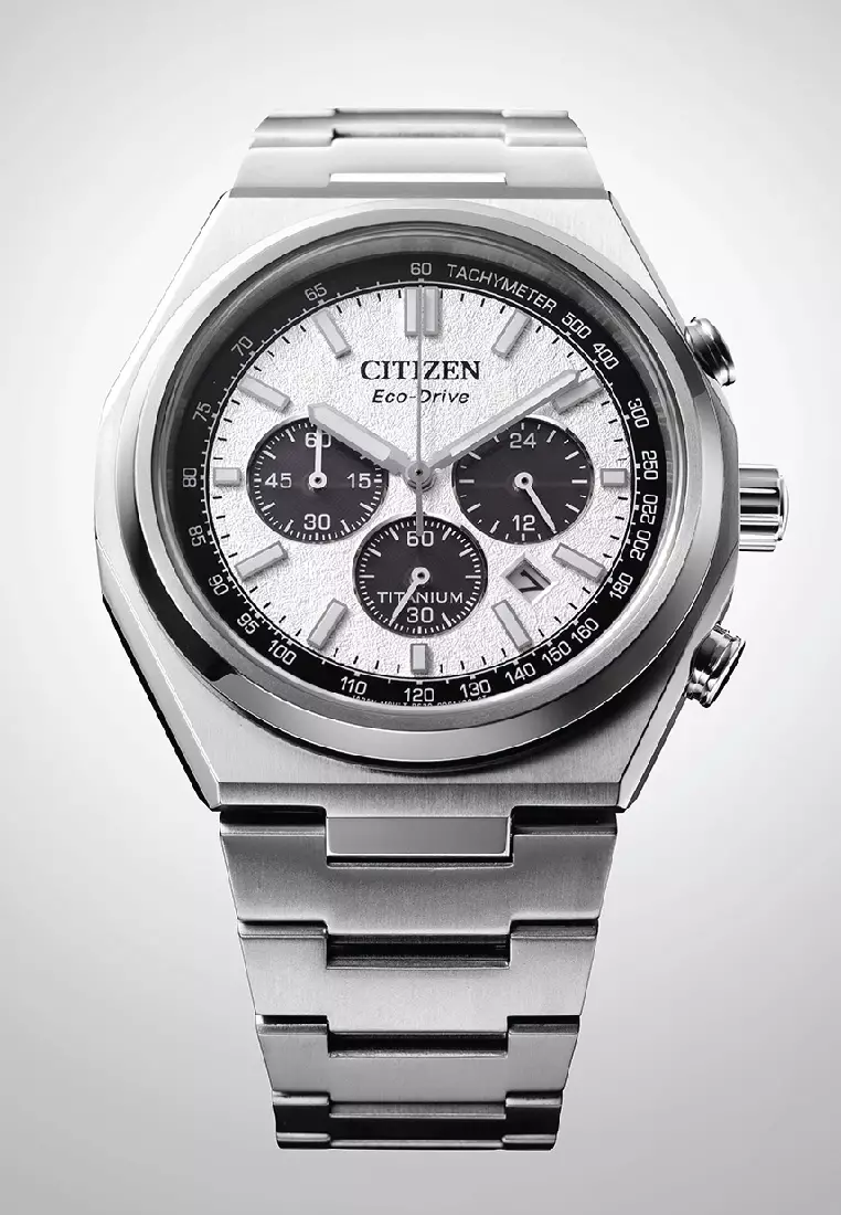 Buy Citizen Citizen Zenshin Eco-Drive Chronograph Super Titanium