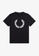 Fred Perry black Fred Perry M4725 Laurel Wreath Print T-Shirt (Black) 7E939AA4CB823AGS_1