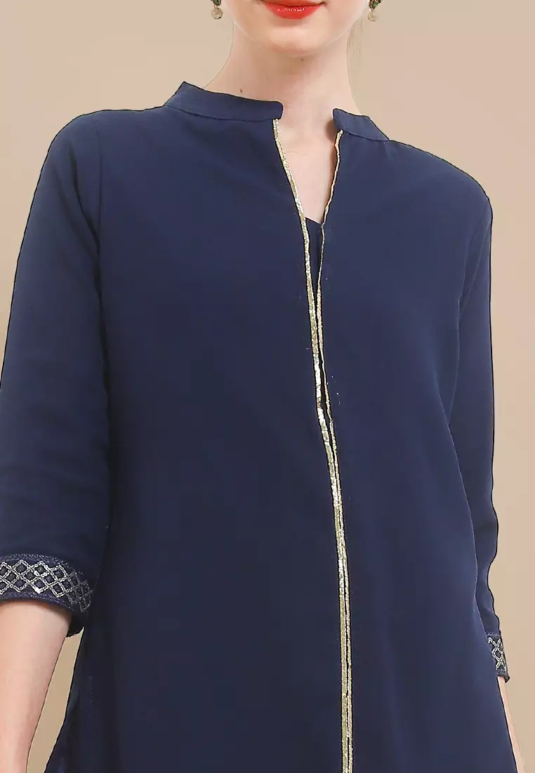 Chanira Festive Zelda Tunic - Navy