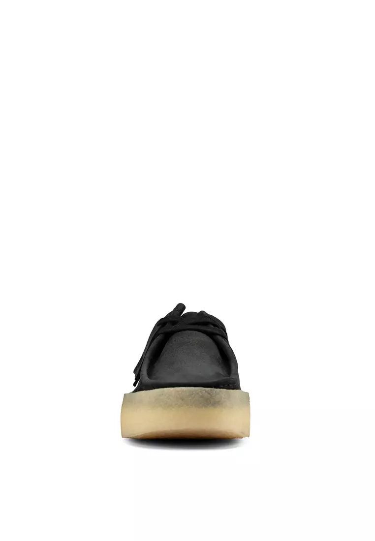 Clarks 22AW 別注 Wallabee Cup Lo BLACK UK7 Clarks Men's Wallabee Cup Lo Mules, Black Suede, 9 M US