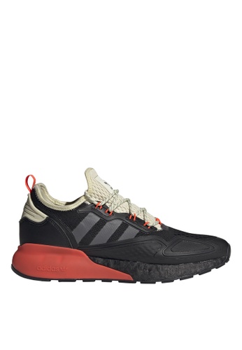 ADIDAS black zx 2k boost shoes 62D8DSH9497ED8GS_1