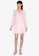 ZALORA BASICS pink Puff Sleeve Mini Dress 43C59AA811E998GS_4