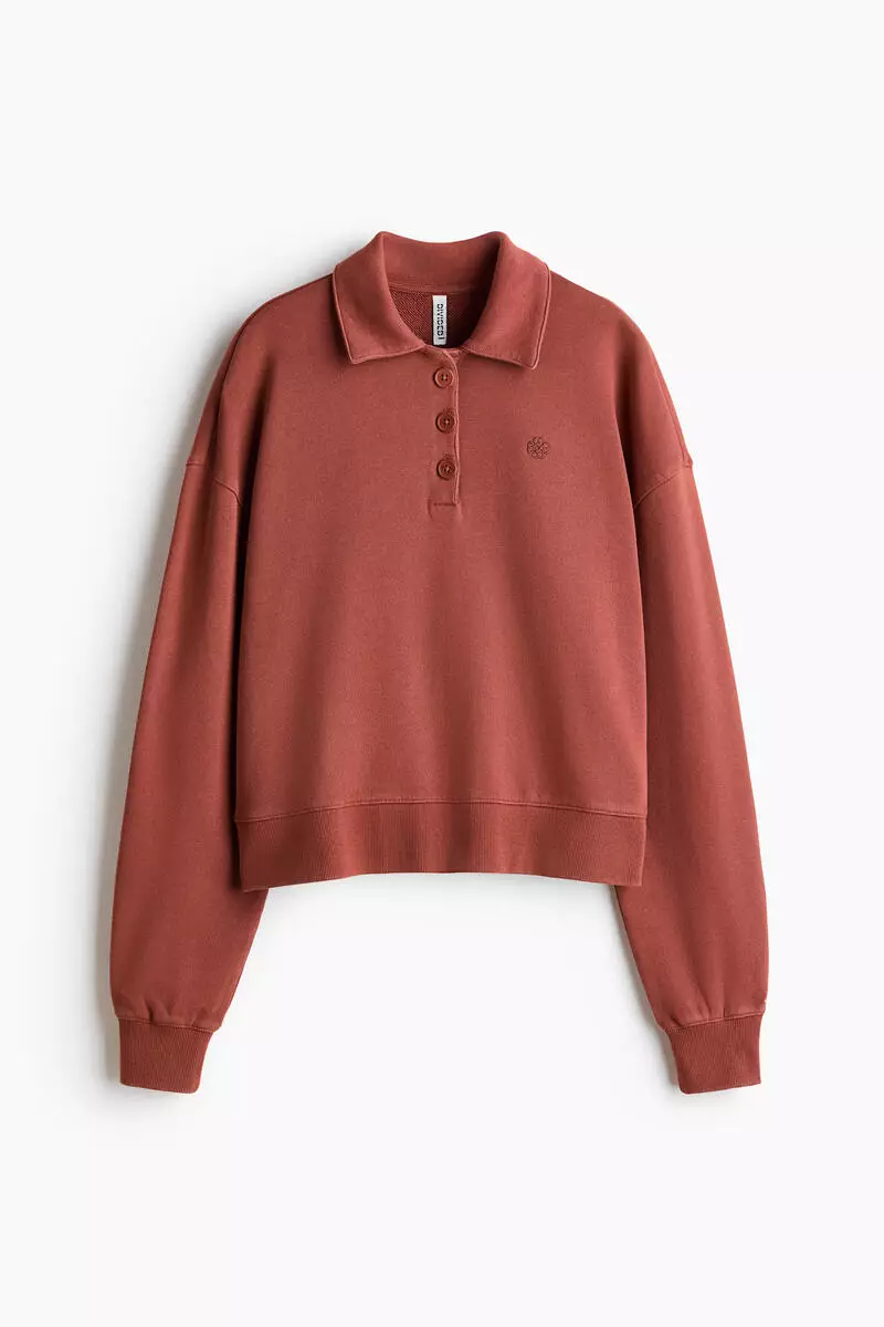 Loose-fit polo shirt