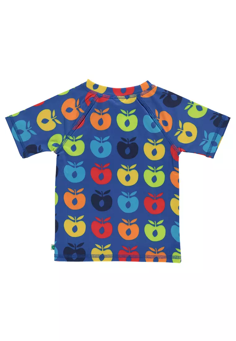 UV50 t-shirt for children with retro apples