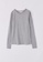 Terranova grey Women's Plain Cotton T-Shirt 032BDAAF9369C6GS_1