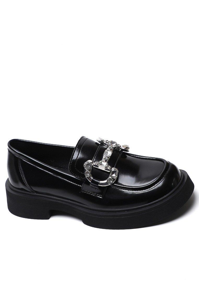 Rhinestone Horsebit Platform Lofaer WW75-21
