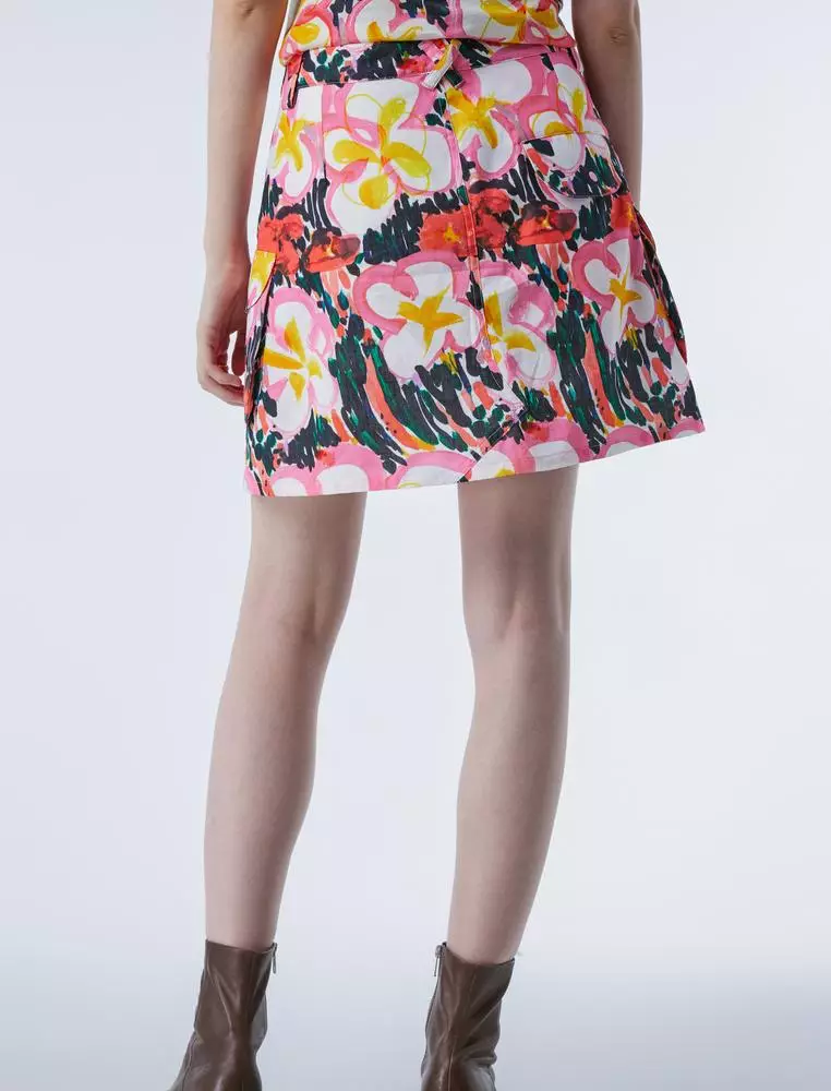 Short Waist Skirt