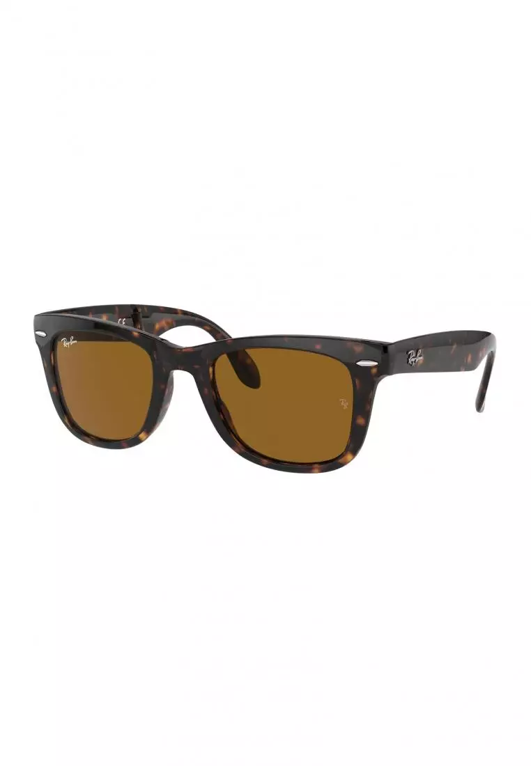 Buy Ray Ban Ray Ban Folding Wayfarer RB4105 710 Unisex Global