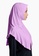 ViQ purple ViQ Ruffle Hijab 78EBDAA7496BB1GS_2