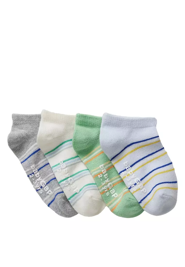 Buy GAP Toddler NoShow Socks (4Pack) 2024 Online ZALORA Singapore