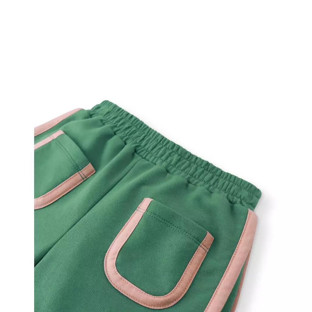Gingersnaps Cherrific Day Shorts Green - Celana Pendek Anak Perempuan (Hijau)