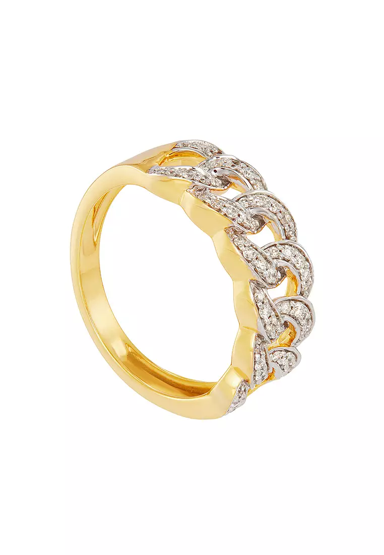 HABIB Diamond Ring in 375/9K Yellow Gold 274181025(YG)