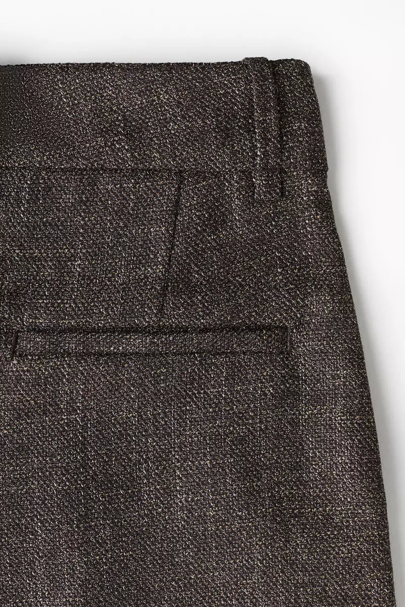 Wide tailored trousers