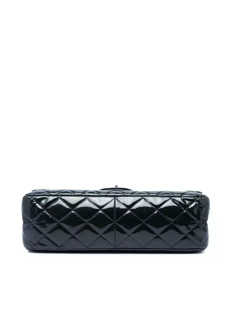 Pre-Loved Chanel Quilted Patent Reissue 2.55 Double Flap 227
