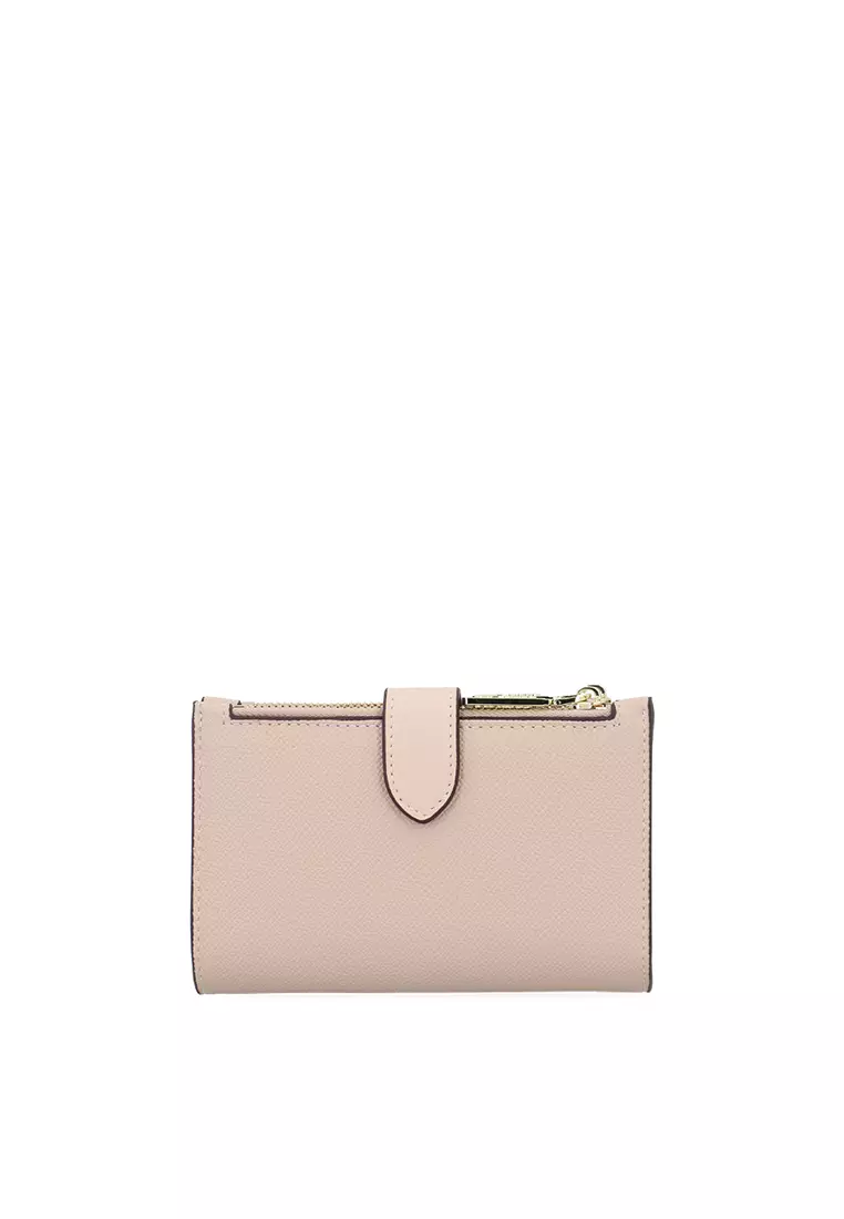 Katie Zip Card Holder  - Nude
