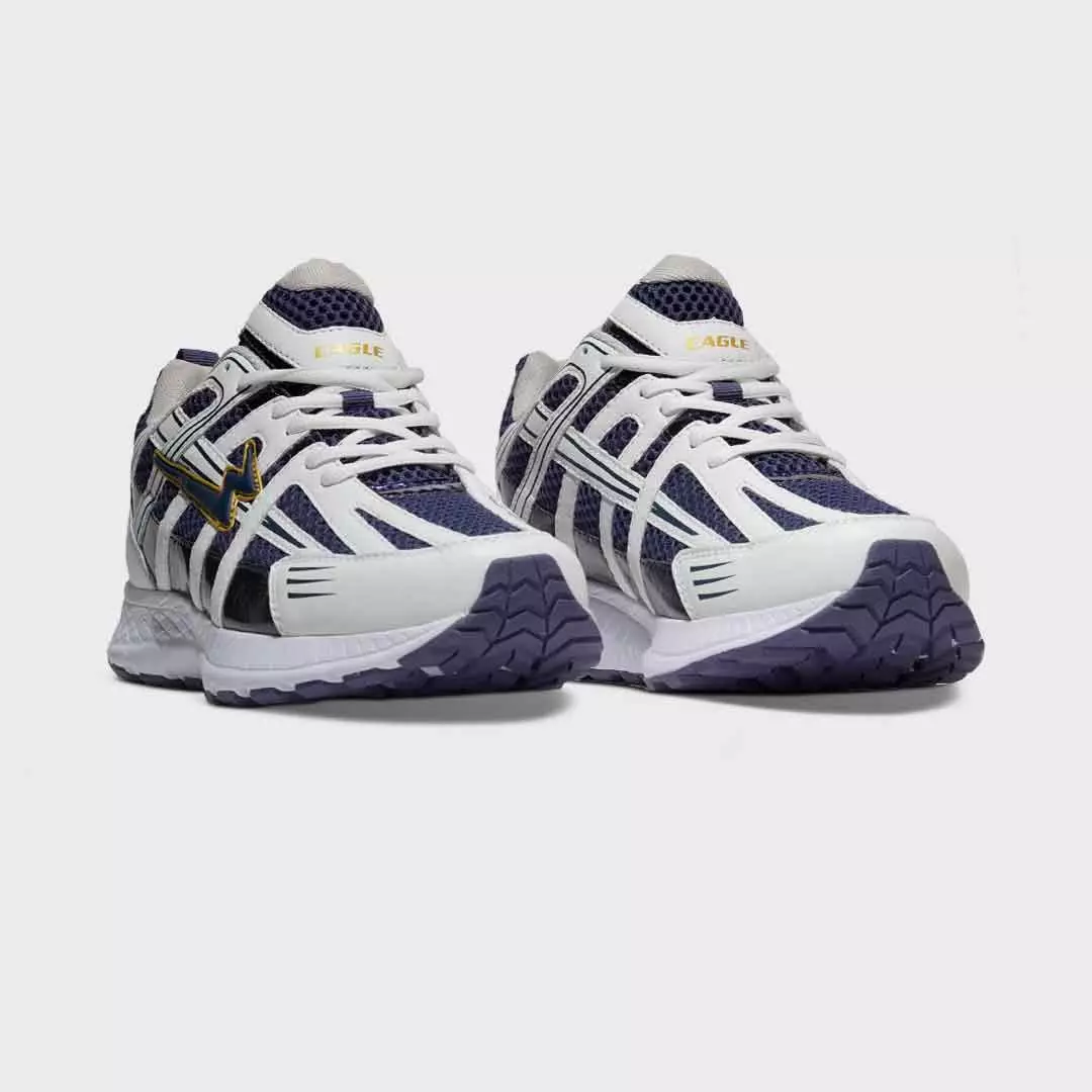 Eagle Sepatu Sneakers Lifestyle Velodrive - PUTIH/BIRU TUA