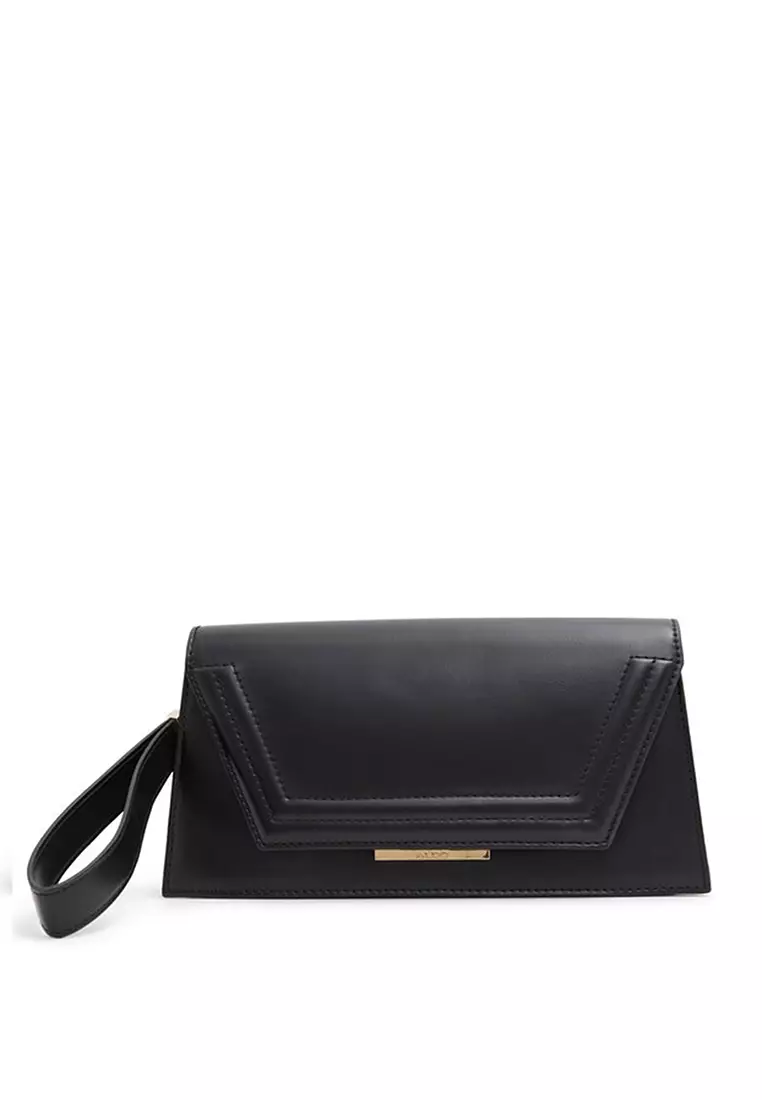 Aldo black clutch deals bag
