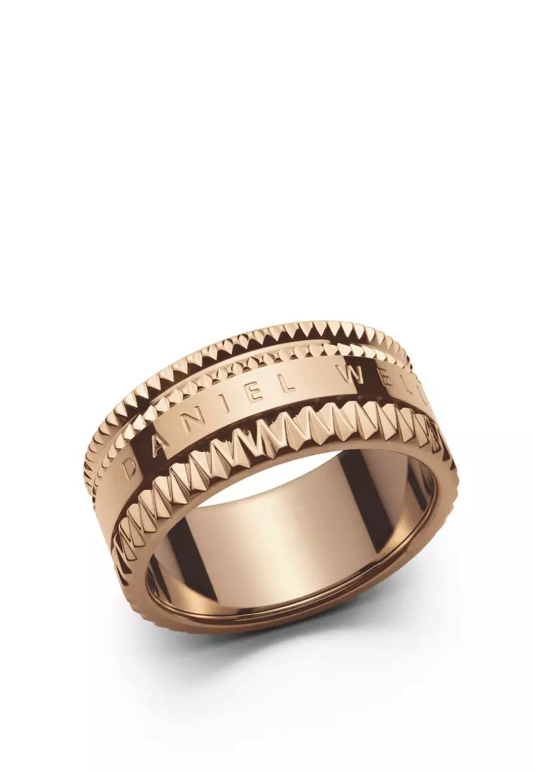 Buy Daniel Wellington Elevation Ring Rose Gold Unisex Ring