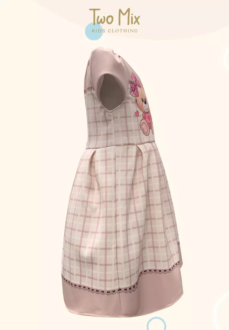 Two Mix - Dress Anak Perempuan - Baju Anak Fashion 1-12 Tahun 4322