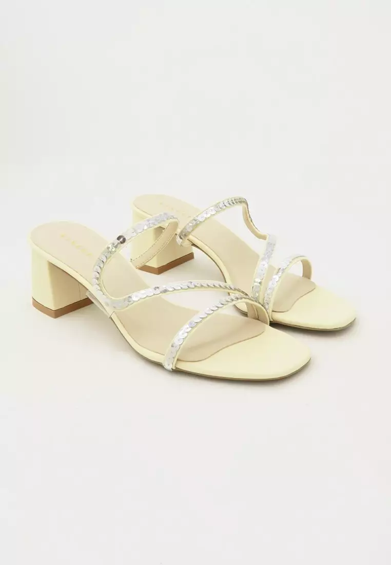 Slide On Heel Sandals