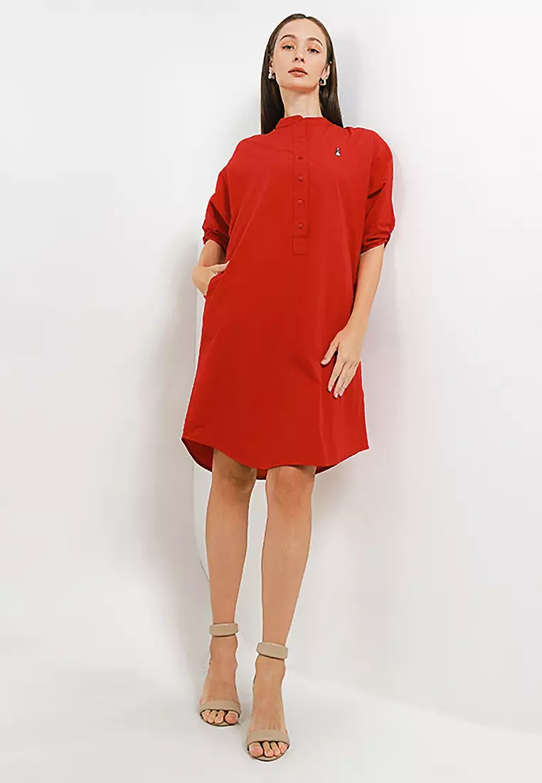 Alika Puffed Sleeve Dress