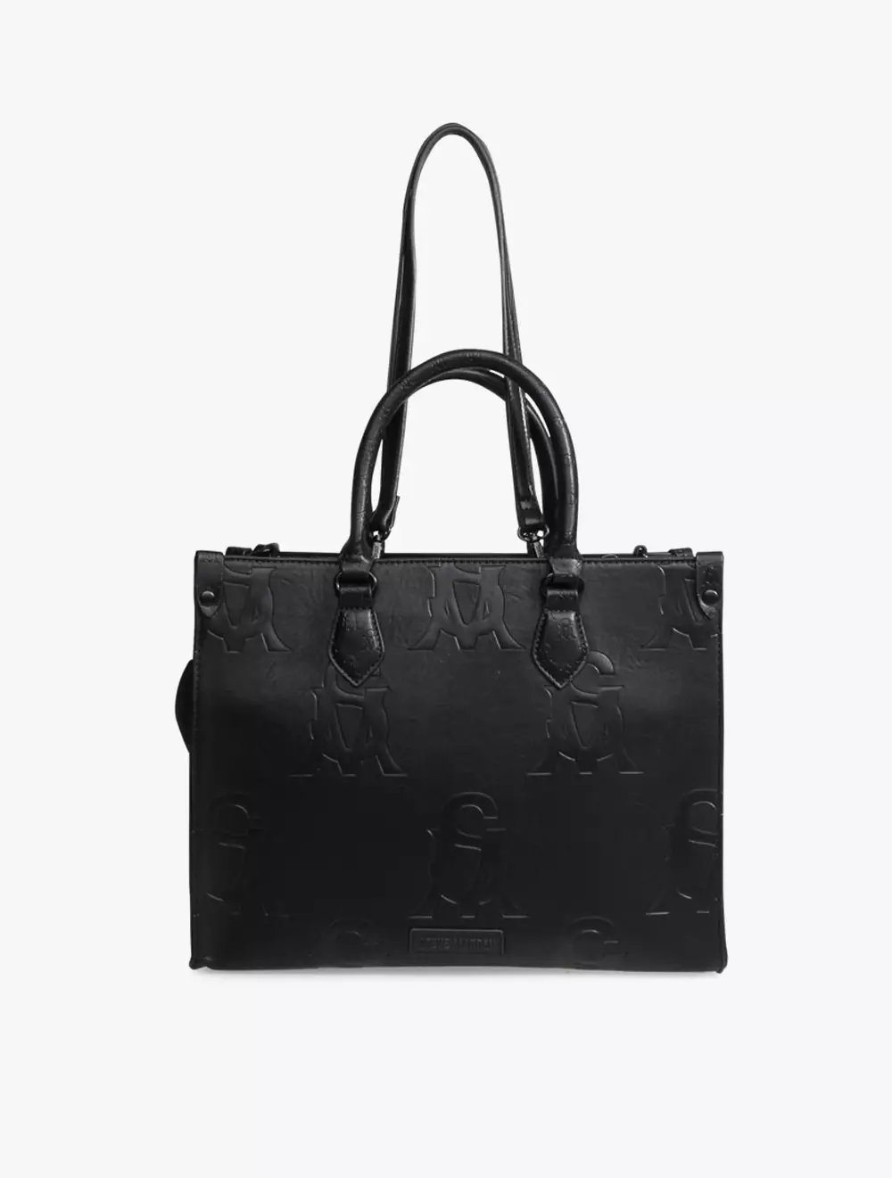 Steve Madden BSTILO-X Women's Tote Bags-  BLACK/BLACK - Black/Black