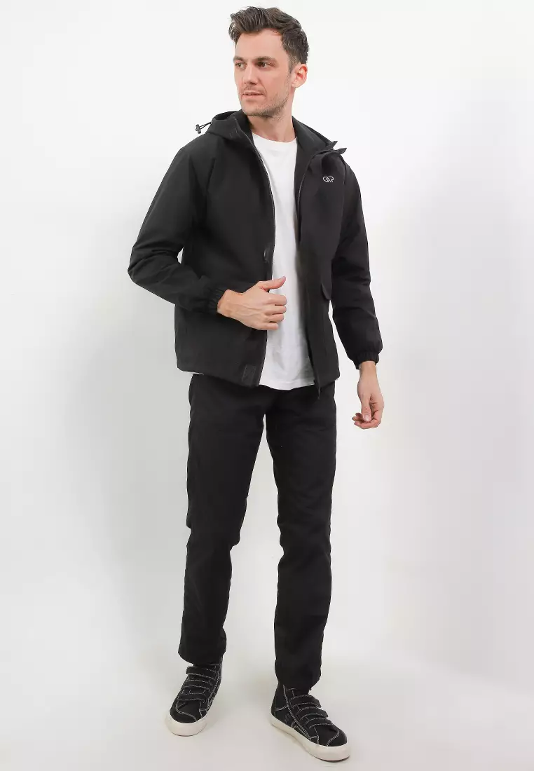 GRAHANGGRA Jaket Waterproof Rodion - Black
