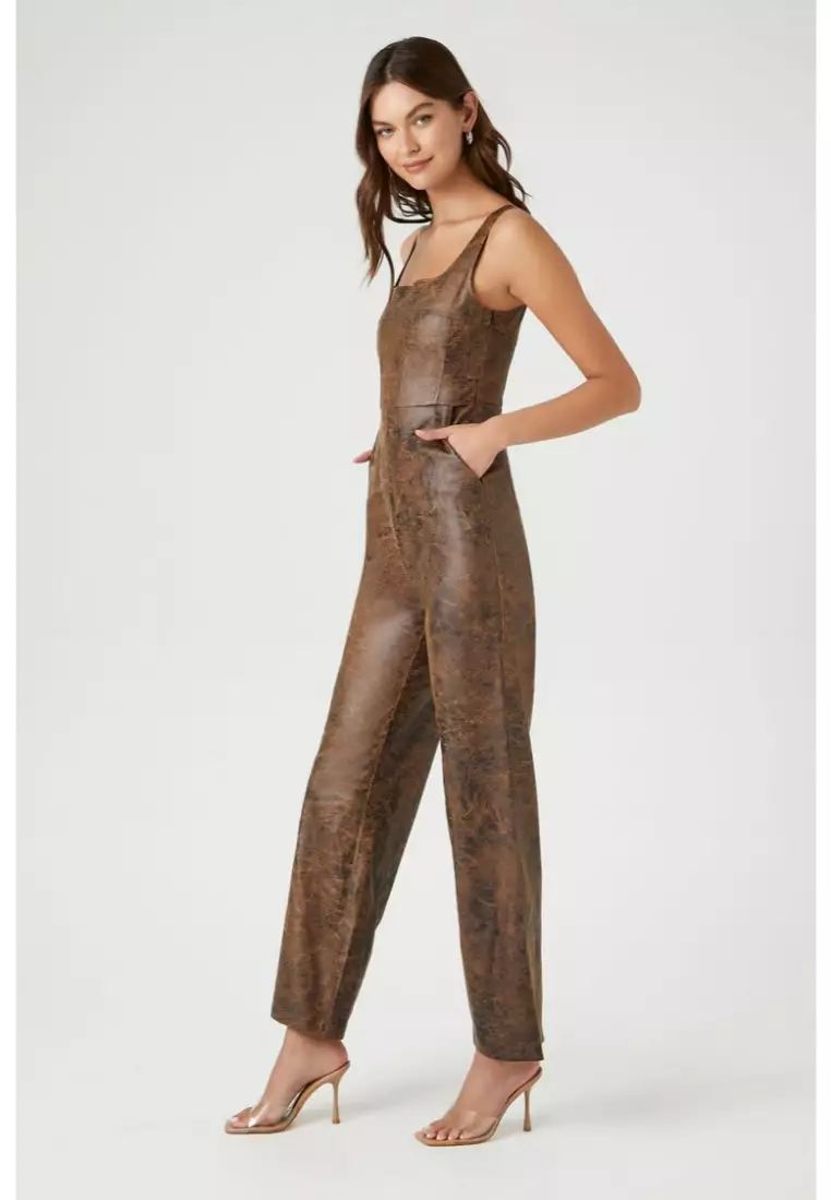 Sleeveless jumpsuit forever 21 outlet