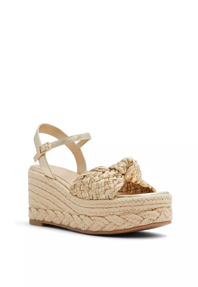 Annamarie Ankle Strap Wedges