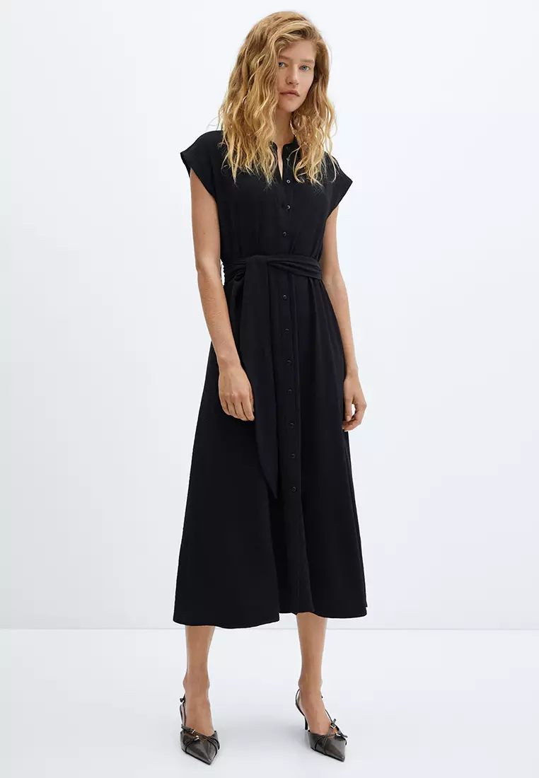 Mango Midi Shirt Dress 2023 Buy Mango Online ZALORA Hong Kong