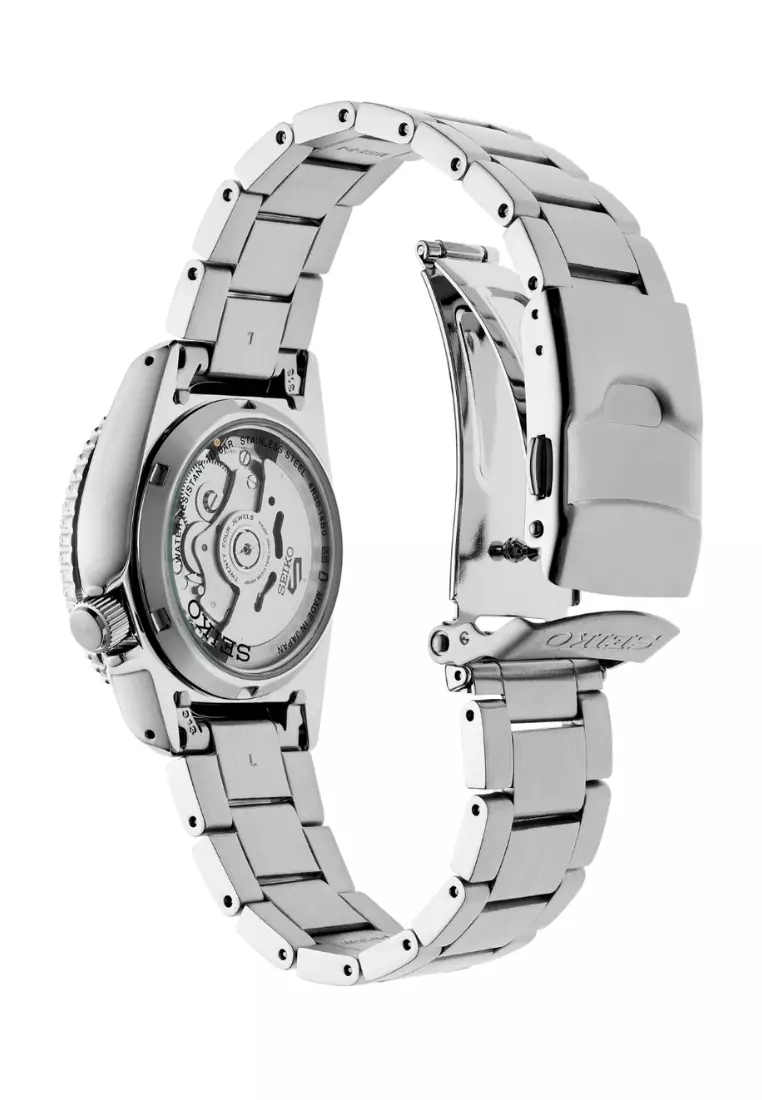 精工 5 Sports SKX 系列「Midi」橘色 38 毫米自動腕錶 SRPK35K1