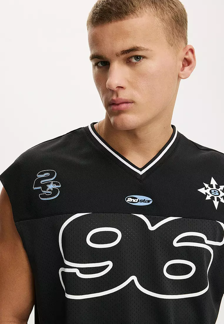 Football Muscle Jersey Top