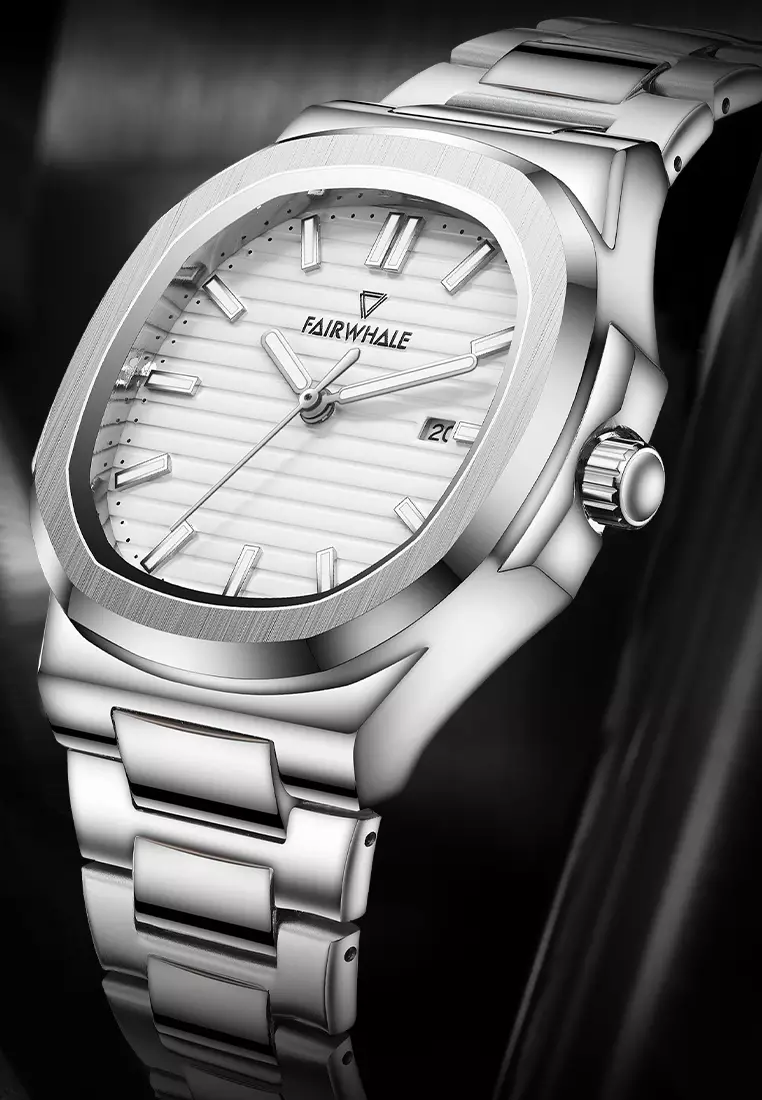 Unisex Quartz Watch, 39mm, Metal Bracelet