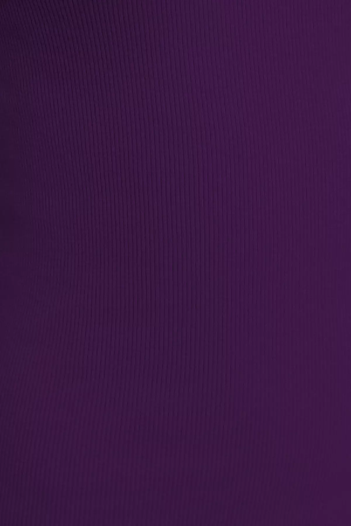 Purple Ribbed Bodycone/Body Sitting Crew Neck Stretchy Midi Knitted Pencil Dress Twoss22El1575