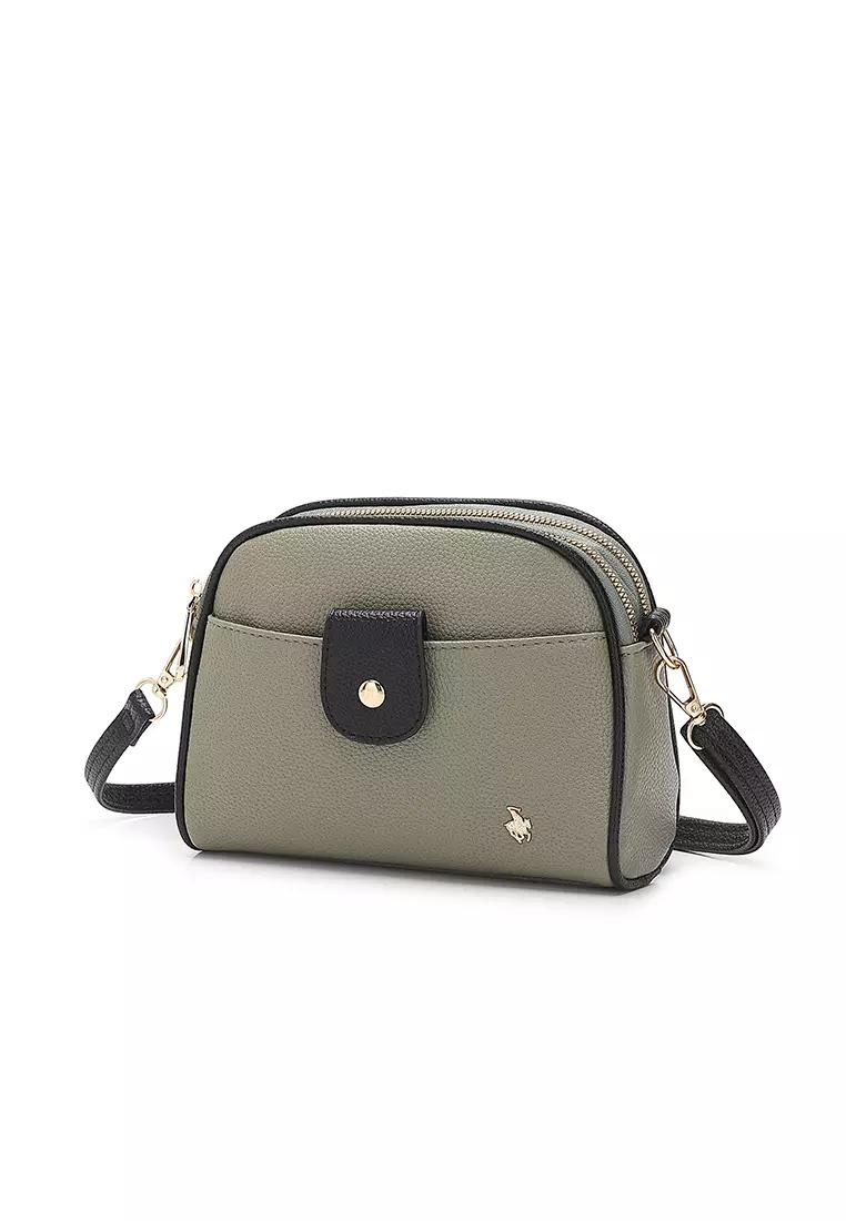 Women's Sling Bag / Crossbody Bag - Green