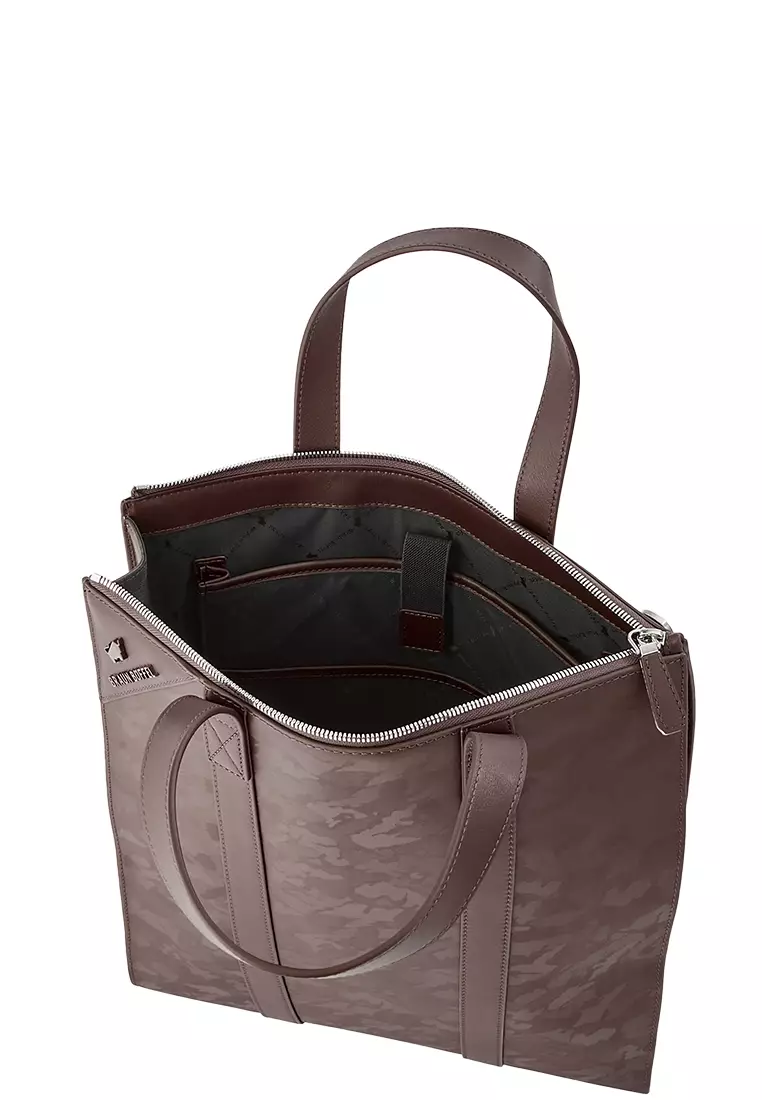 Buy Braun Buffel Jacob Medium Tote Bag In Sepia Online | ZALORA Malaysia