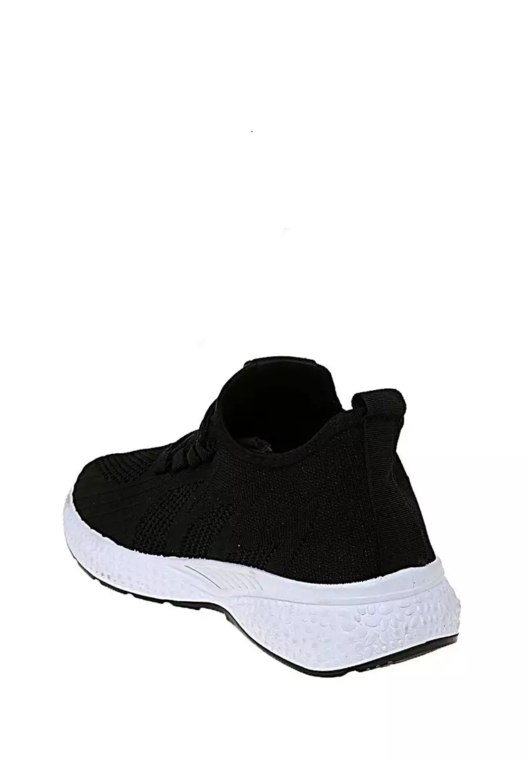 Chayton Sneakers Casual Sepatu Olahraga Polos Kasual Pria Material Flyknit Mesh ORIGINAL