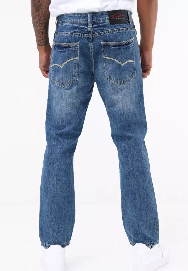 Denim Long Pants Regular Fit