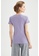 DeFacto purple Short Sleeve V-Neck Cotton T-Shirt 24992AAD4F18D3GS_2