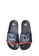 House of Avenues brown Ladies Check Patchwork Beach Sandal 5047 Navy F9FB9SH909BD92GS_3
