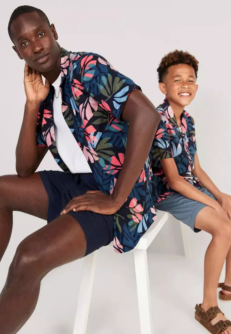 old navy tropical shirt