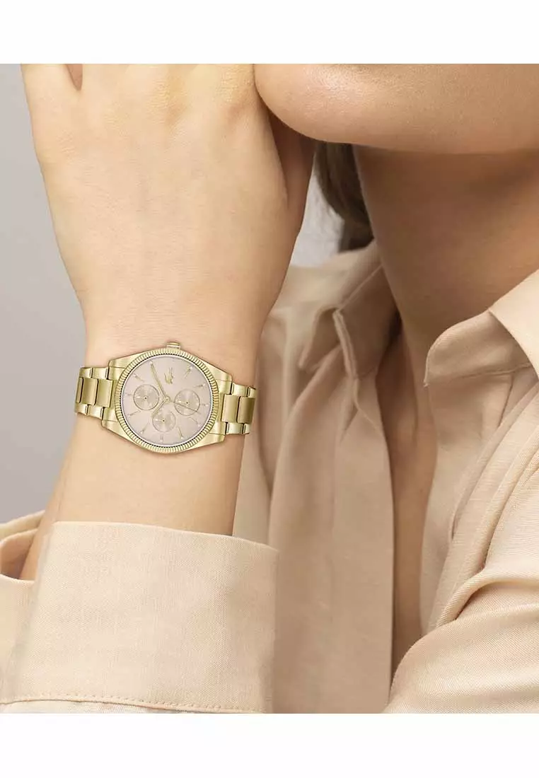 Buy Lacoste Orsay Women's Watch Ionic Plated Thin Gold Steel Strap