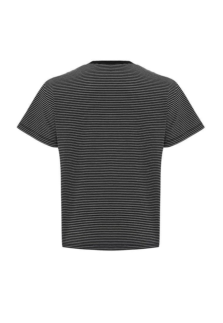 Buy Trendyol Crew Neck Stripe T-shirt 2024 Online 